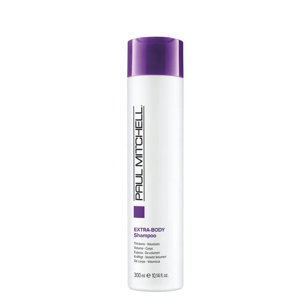 Paul Mitchell Extra-Body Shampoo Thickens and Volumizes for Fine Hair 10.14 fl oz