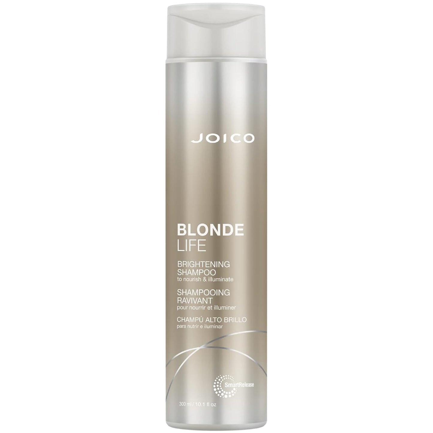 Joico Blonde Life Brightening Shampoo - Sulfate-Free Shampoo for Blonde Hair, Adds Softness & Smoothness with Monoi & Tamanu Oil, 10.1 fl oz
