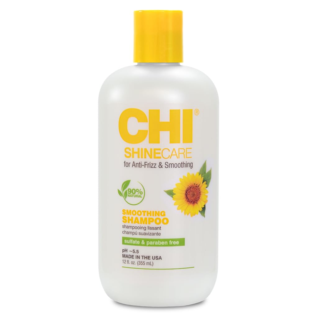CHI ShineCare Smoothing Shampoo for Instant Shine & Hydration 12 fl oz