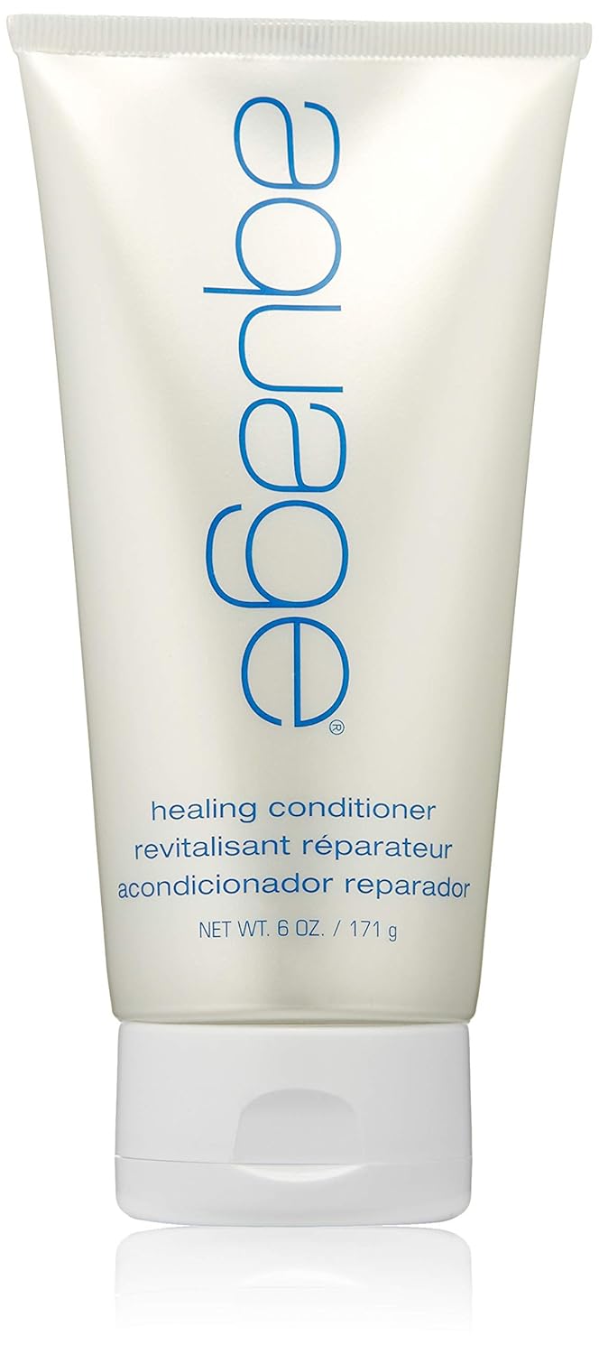 アクアージュ ヒーリング モイスチャライジング コンディショナー ダメージヘアの修復と修復 6 fl oz