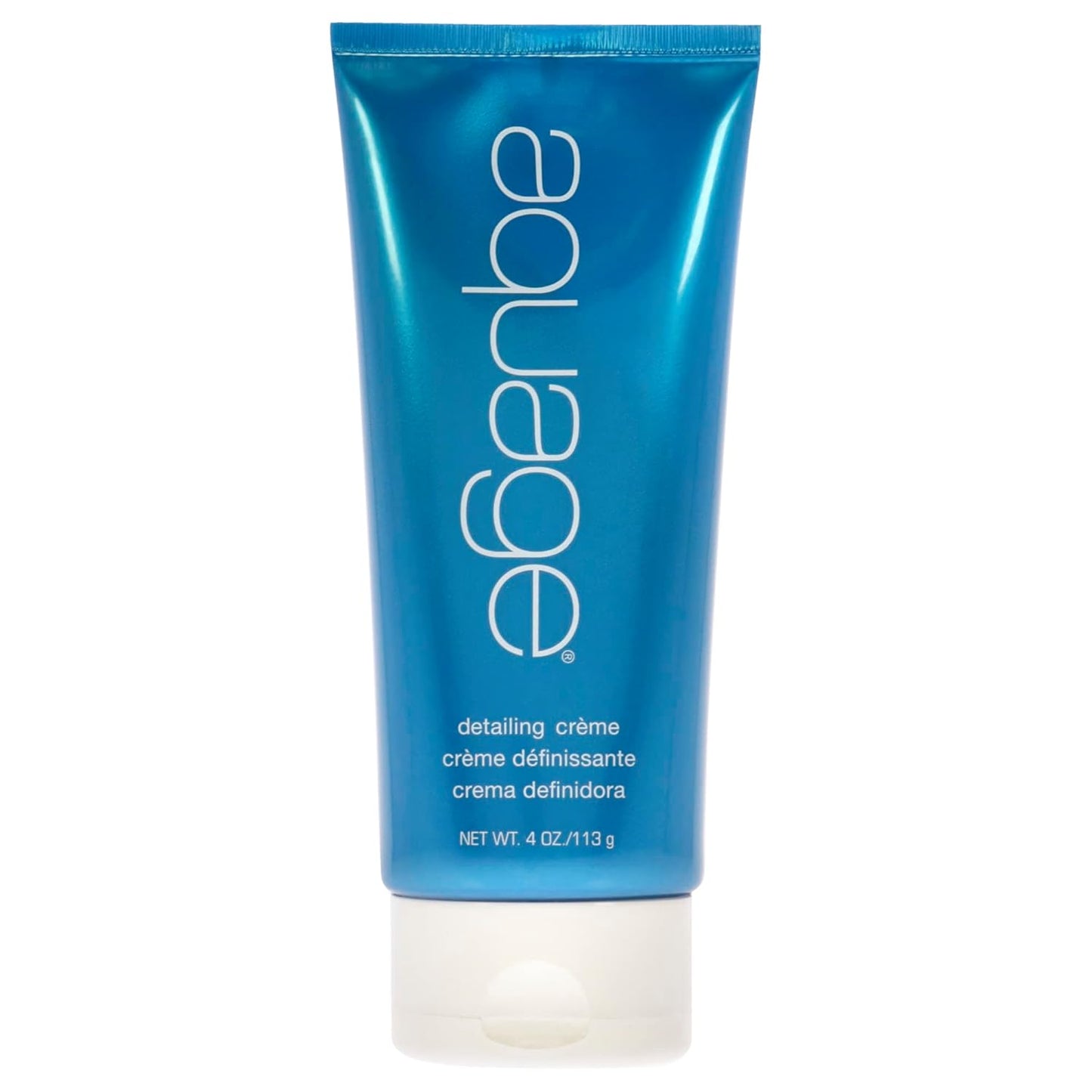 AQUAGE Detailing Crème, Light Texture & Definition for Natural Look, Enhances Shine & Smooths Flyaways, 4 fl oz