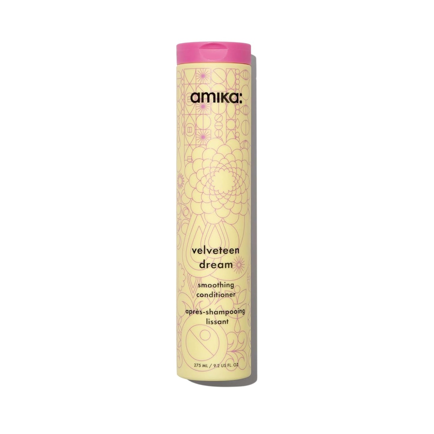 Amika Velveteen Dream Smoothing Conditioner – Anti‑Frizz, Hydrating & Sulfate‑Free Conditioner for All Hair Types, 9.2 fl oz