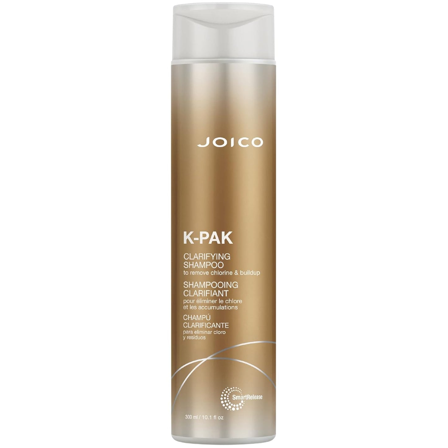 ジョイコ K-PAK デイリー クラリファイング シャンプー 塩素や蓄積物を除去し、傷んだ髪を修復し、切れ毛を防ぎ、ケラチンとグアバ果実エキスで輝きをアップ 10.1 fl oz