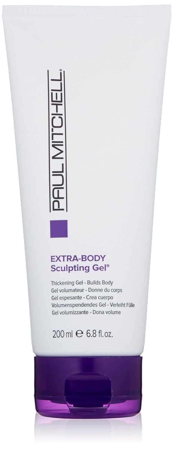 Paul Mitchell Extra-Body Sculpting Gel Thickens and Builds Body for Fine Hair 6.8 fl oz