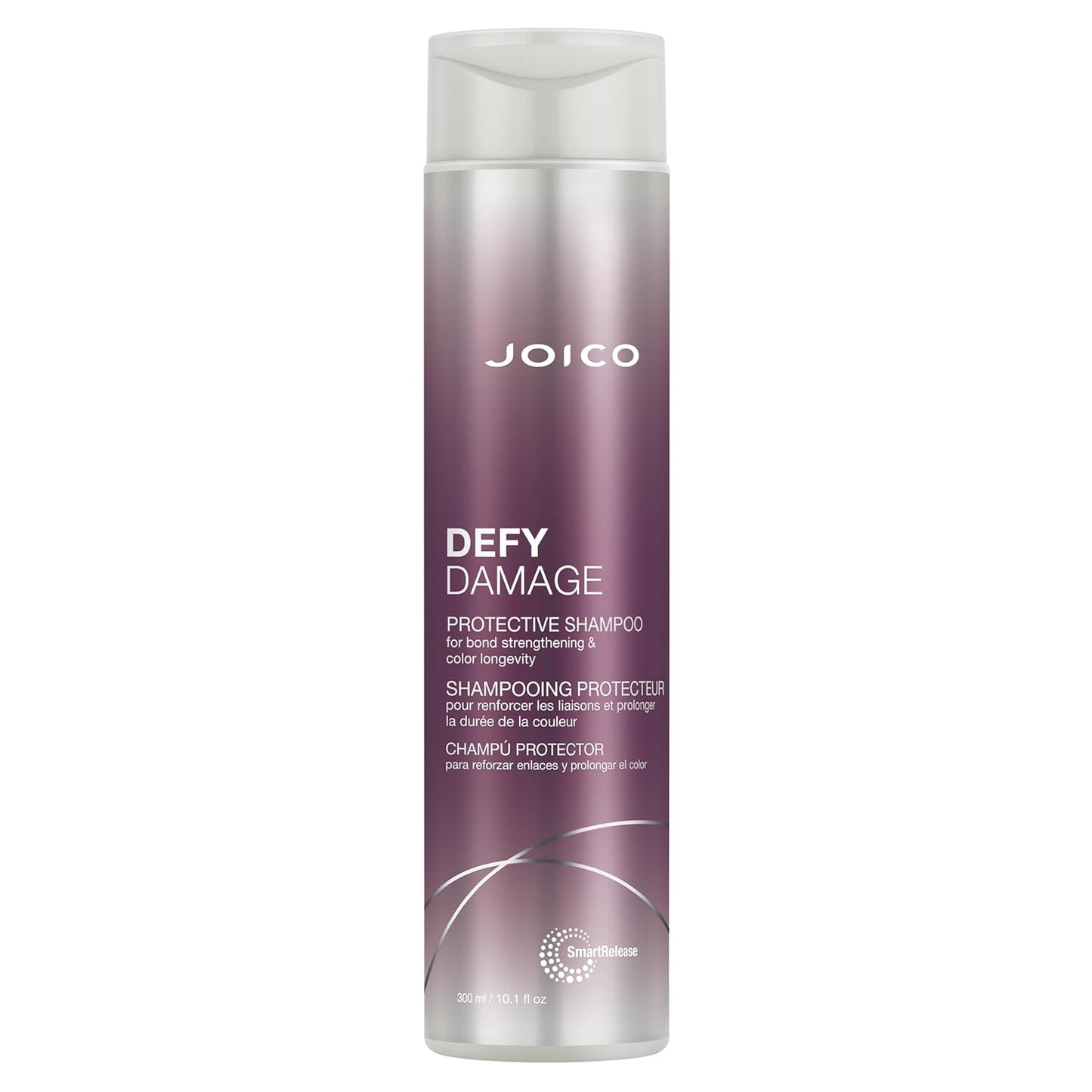 Joico Defy Damage Protective Shampoo For Color-Treated Hair Strengthens Bonds & Preserves Hair Color With Moringa Seed Oil & Arginine 10.1 fl oz