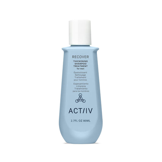アクティブ リカバー シックニング ヘアロス シャンプー(男性用)、ディープクレンジングトリートメント、2.7液量オンス