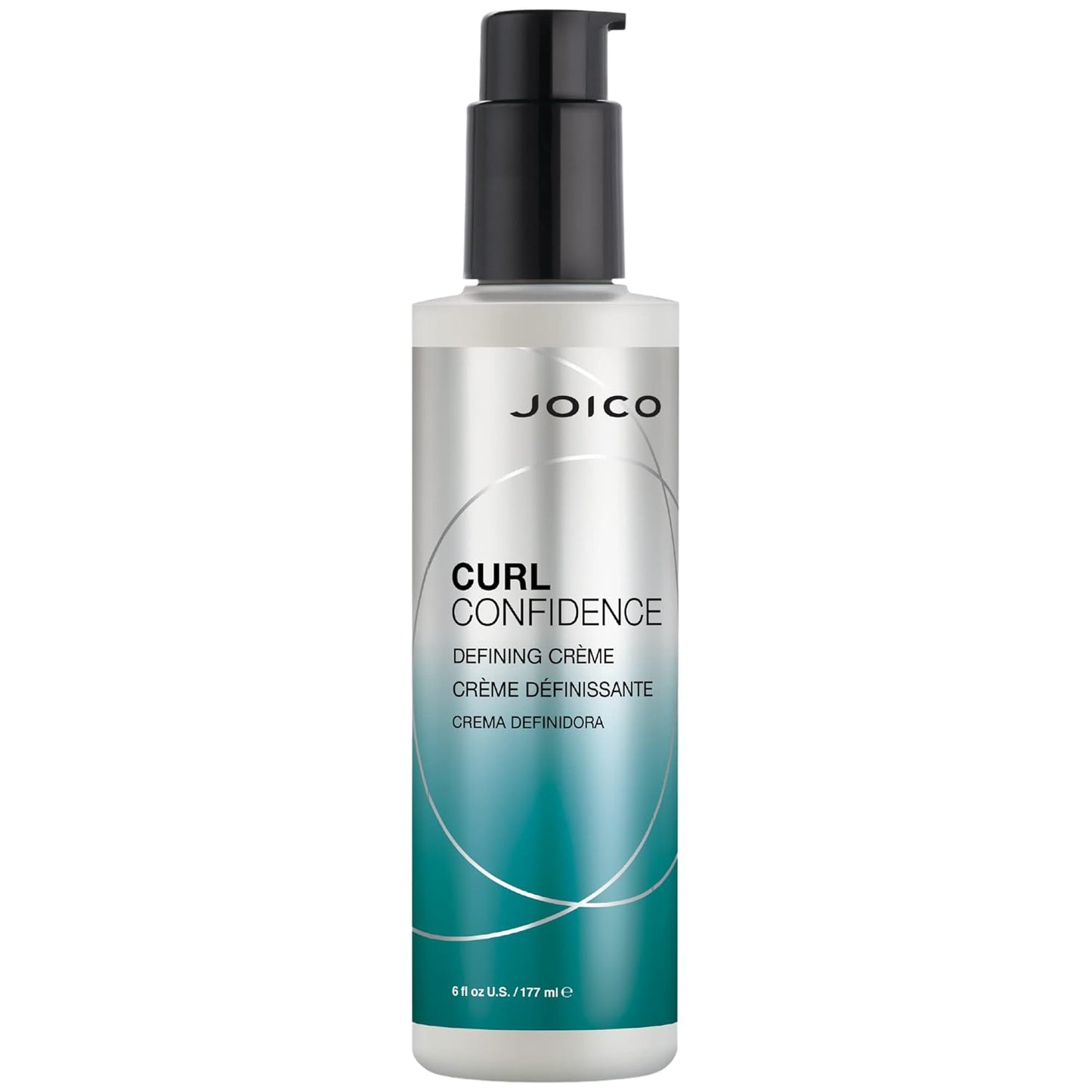 Joico Curl Confidence Defining Crème Frizz Control, Texture Definition & Shine Boost For Curly Hair Gluten & Paraben Free – 6 fl oz