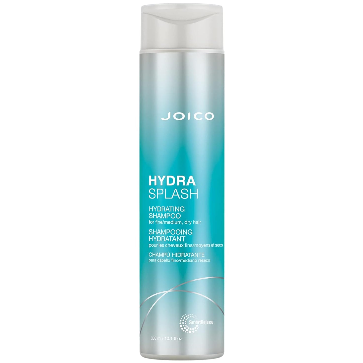 Joico HydraSplash Hydrating Shampoo For Fine Medium Dry Hair Replenishes Moisture, Adds Hydration & Softness With Sea Kelp & Coconut Water 10.1 fl oz