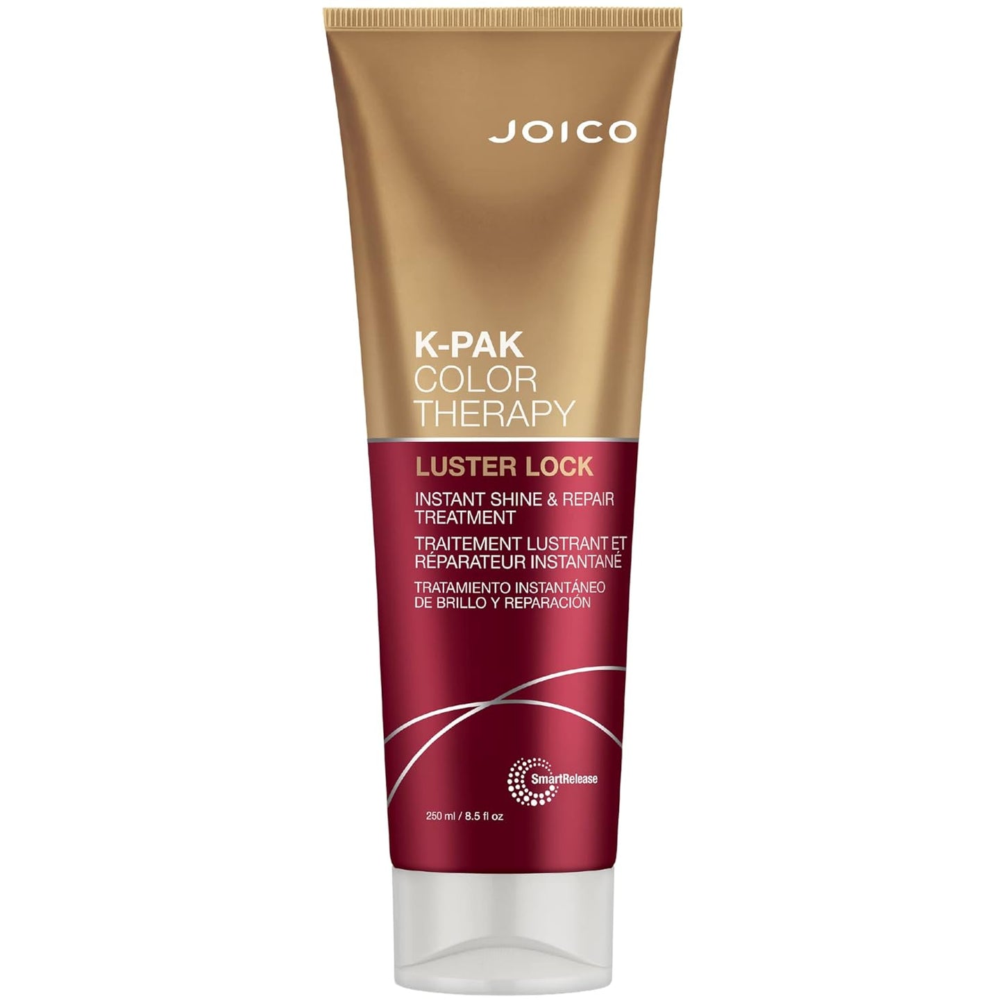 Joico K-PAK Color Therapy Luster Lock Instant Shine & Repair Treatment For Color-Treated Hair Boosts Color Vibrancy & Repairs Breakage With Keratin & Argan Oil | 8.5 fl oz