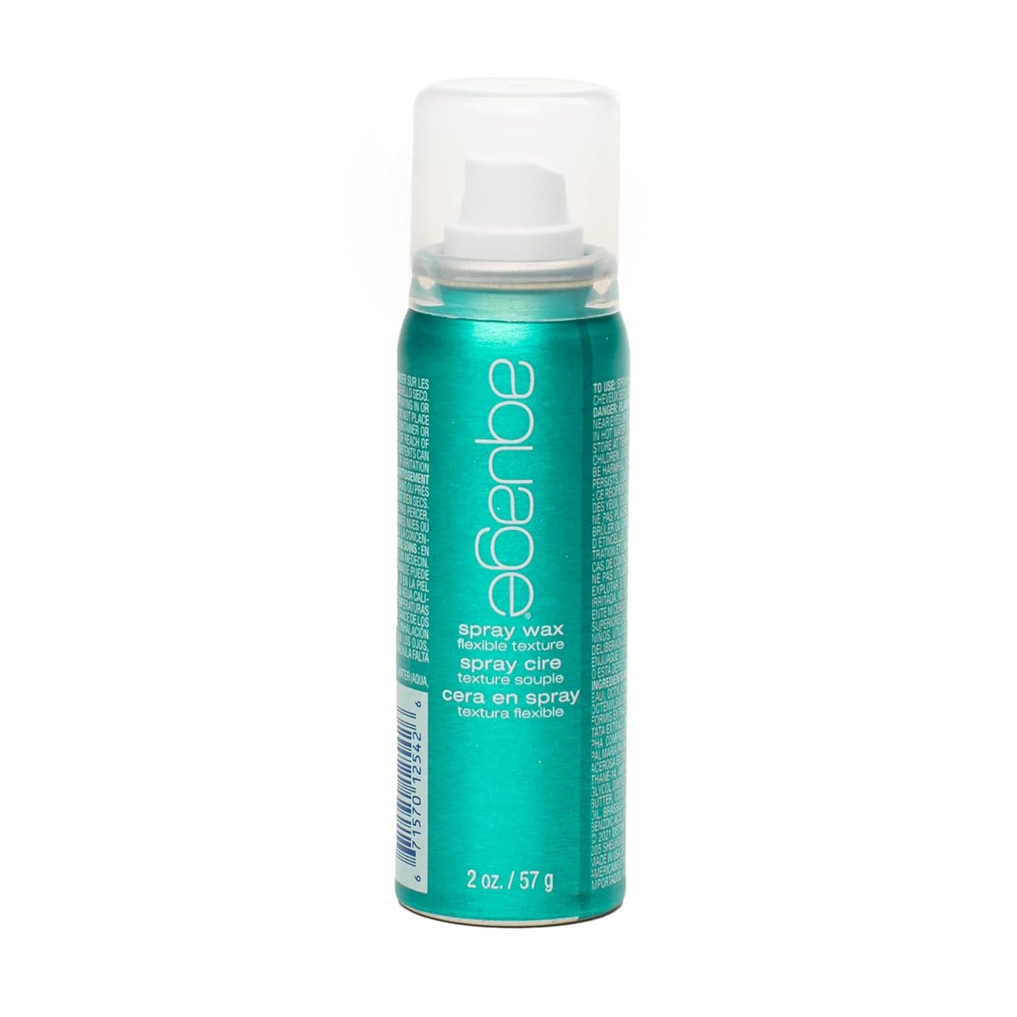 AQUAGE Spray Wax, Flexible Texturizing Spray for Volume & Definition, Travel Size 2 fl oz