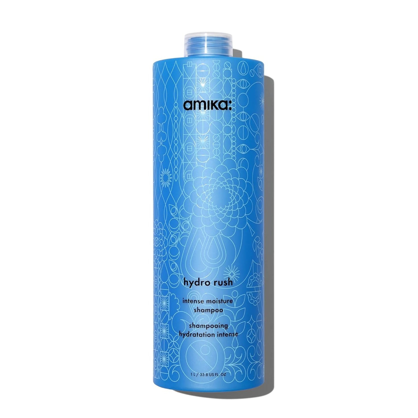 Amika hydro rush intense moisture shampoo with hyaluronic acid 33.8 fl oz