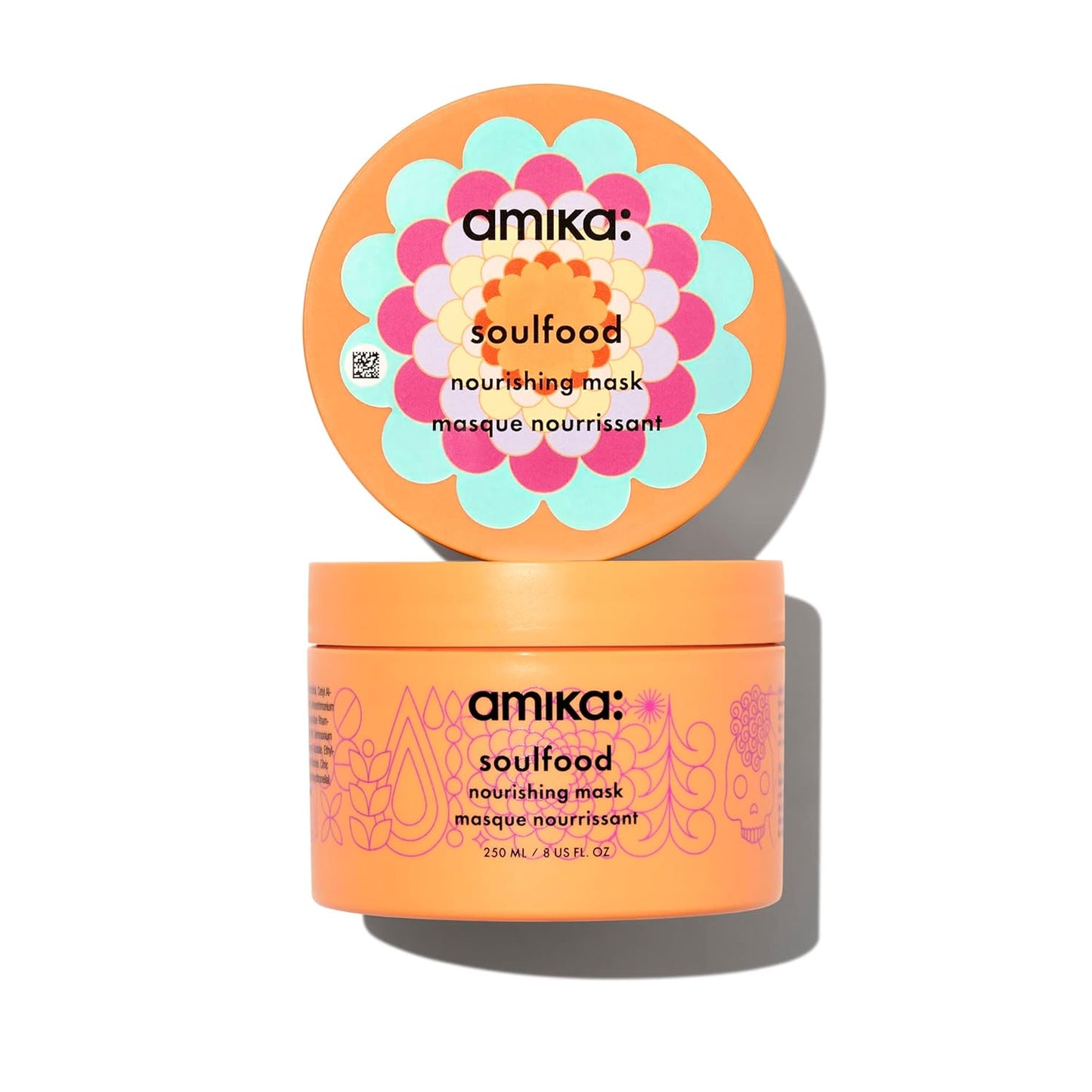 Amika Soulfood Nourishing Mask - Deep Conditioning, Hydrates & Repairs, For All Hair Types, 8 fl oz