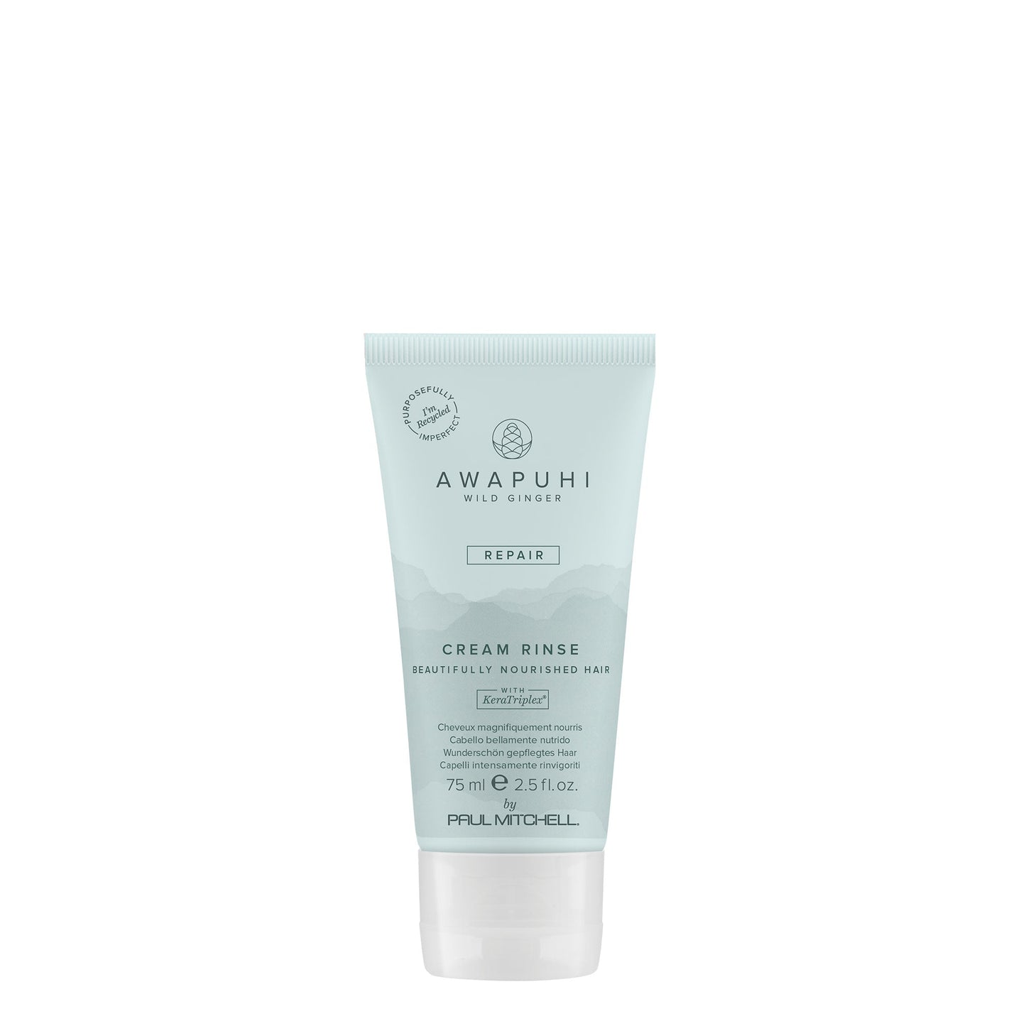 Awapuhi Wild Ginger Cream Rinse Lightweight Moisturizing Conditioner for Dry and Damaged Hair 2.5 fl oz