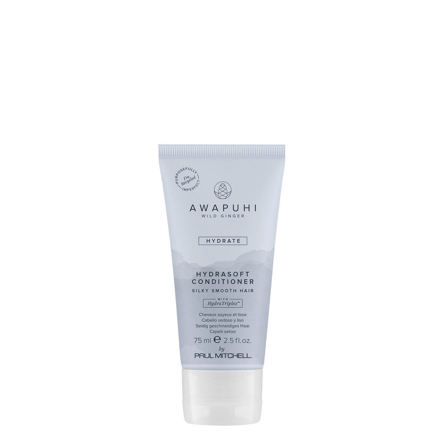Awapuhi Wild Ginger HydraSoft Conditioner Lightweight Moisturizing Conditioner for Dry and Damaged Hair 2.5 fl oz