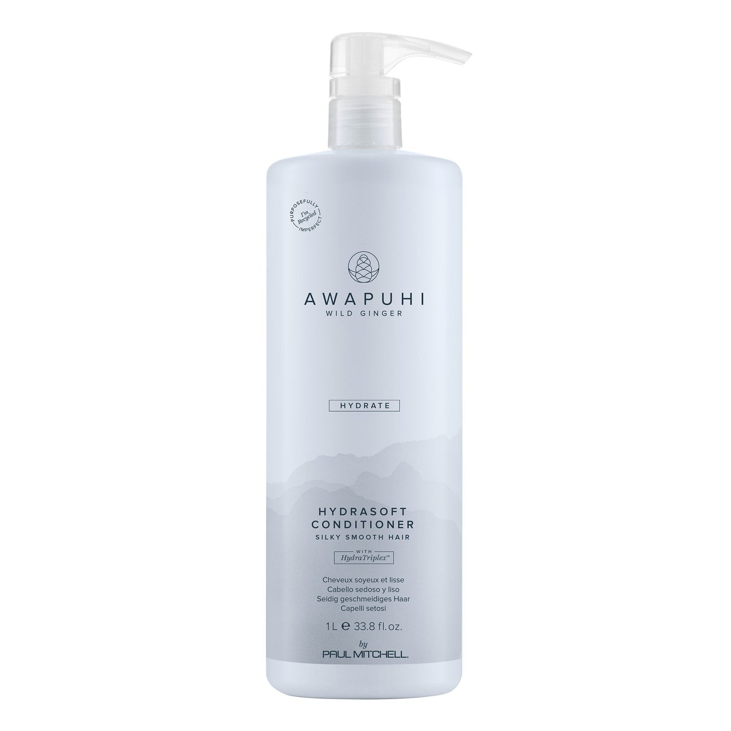 Awapuhi Wild Ginger HydraSoft Conditioner Lightweight Moisturizing Conditioner for Dry and Damaged Hair 33.8 fl oz