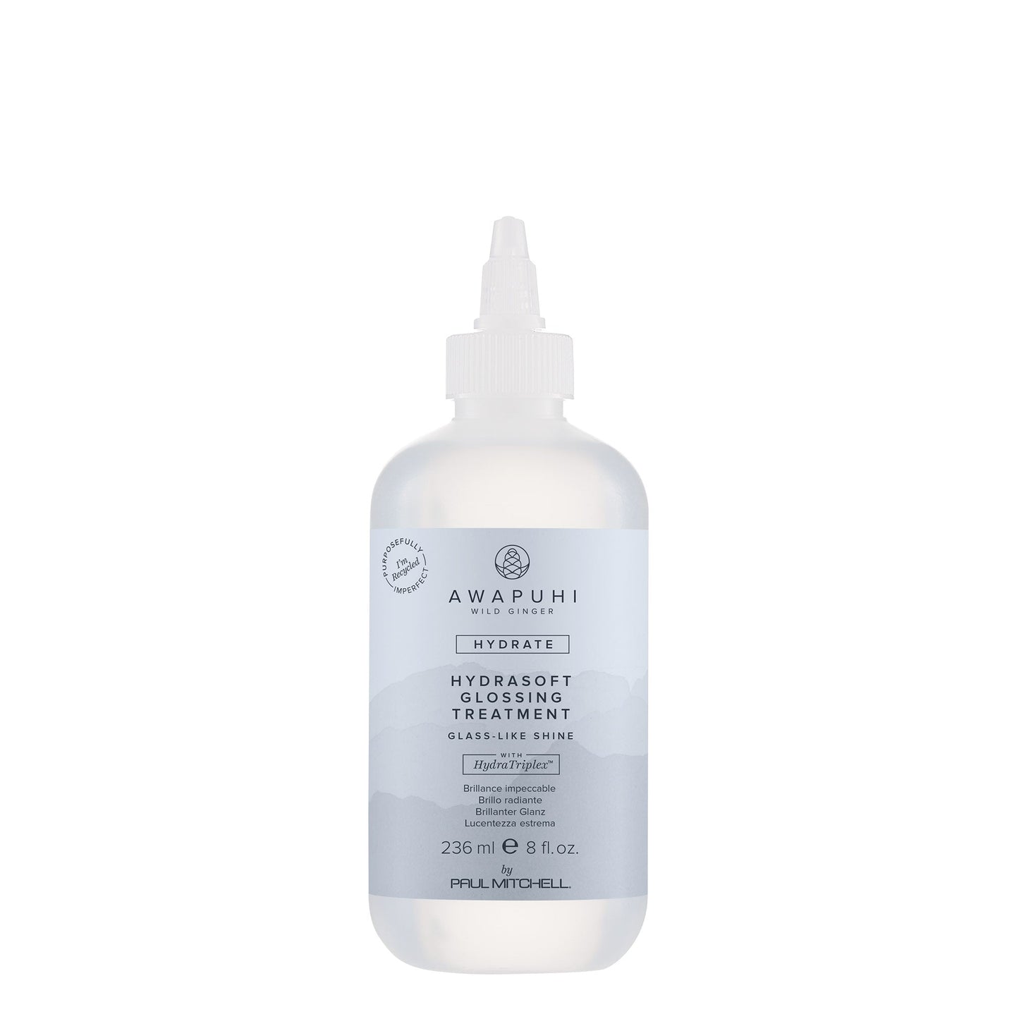 Awapuhi Wild Ginger HydraSoft Glossing Treatment Deep Conditioning Treatment for Smoothness Shine and Hydration 8 fl oz