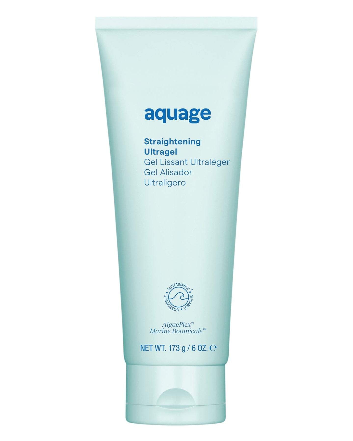 Aquage Straightening Ultragel Lightweight Smoothing Gel for Curly, Permed & Frizzy Hair 6 fl oz