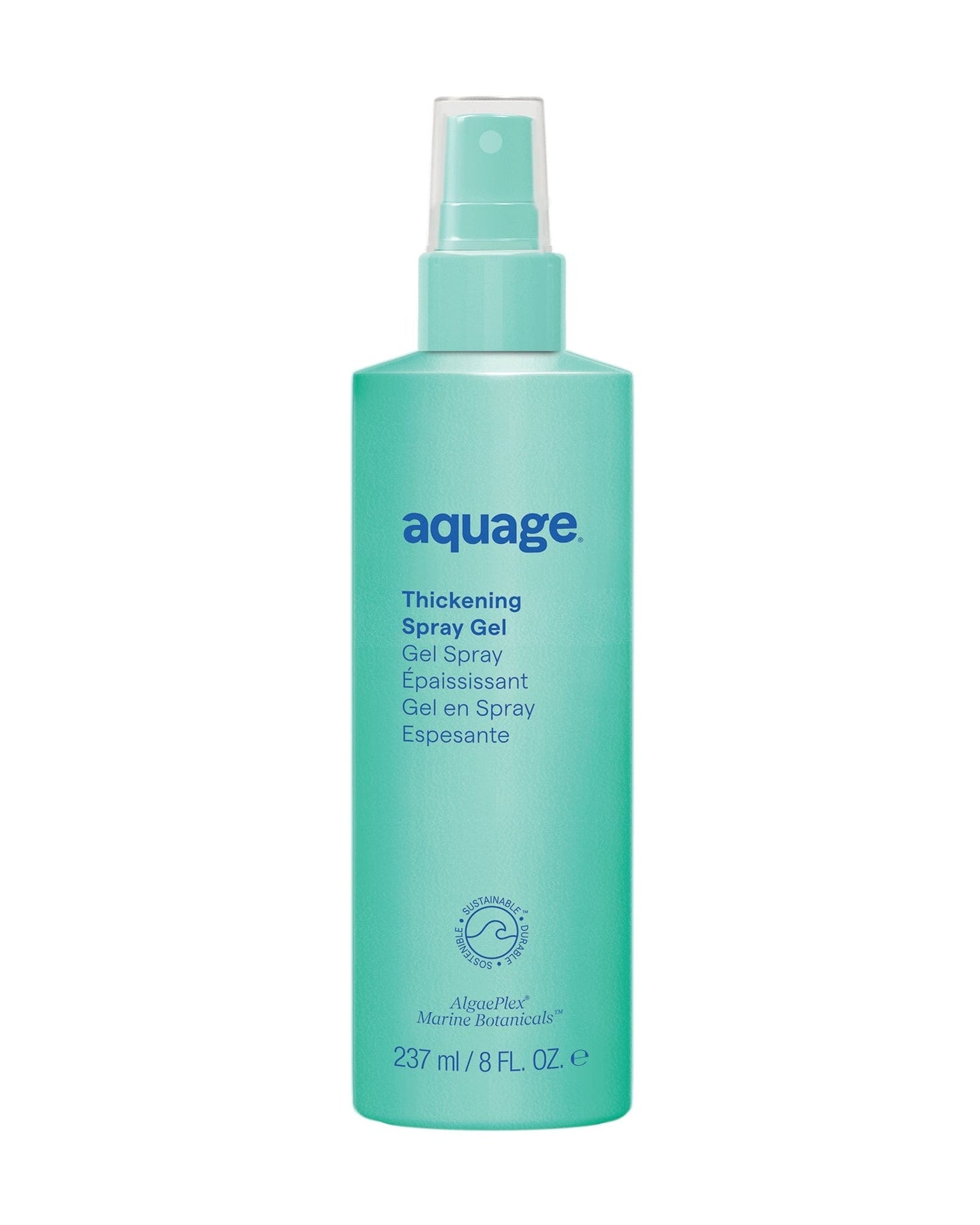 Aquage Thickening Spraygel Firm-Hold Styling Spray for Fine & Thin Hair 8 fl oz