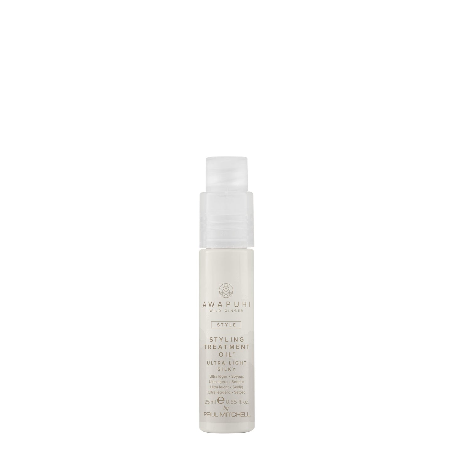 Awapuhi Wild Ginger Styling Treatment Oil Lightweight Smoothing and Shine Enhancing Oil 0.85 fl oz