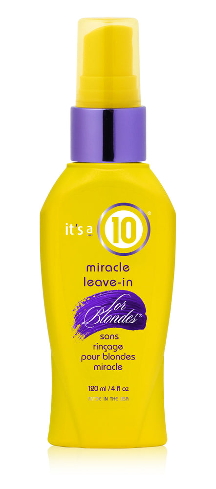 It’s a 10 Blonde Miracle Leave in Treatment 4 fl oz