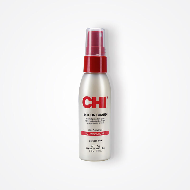 CHI 44 Iron Guard Botanical Bliss Thermal Protection Spray, Lightweight Heat Protectant with Floral Scent, 2 fl oz