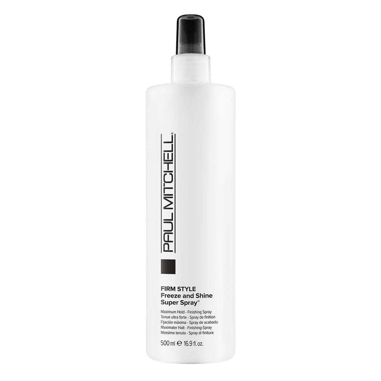 Paul Mitchell Freeze and Shine Super Hairspray Maximum Hold Shiny Finish for Coarse Hair 16.9 fl oz