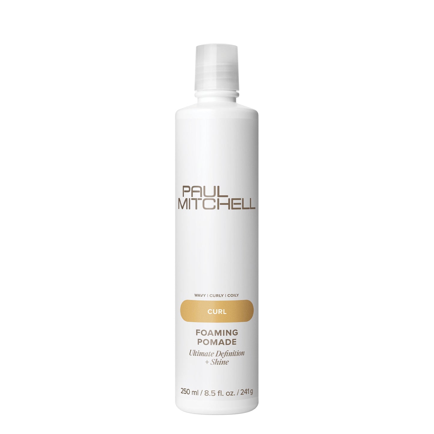 Paul Mitchell Foaming Pommade Anti Frizz Light Hold for Wavy Curly and Coarse Hair 8.5 fl oz