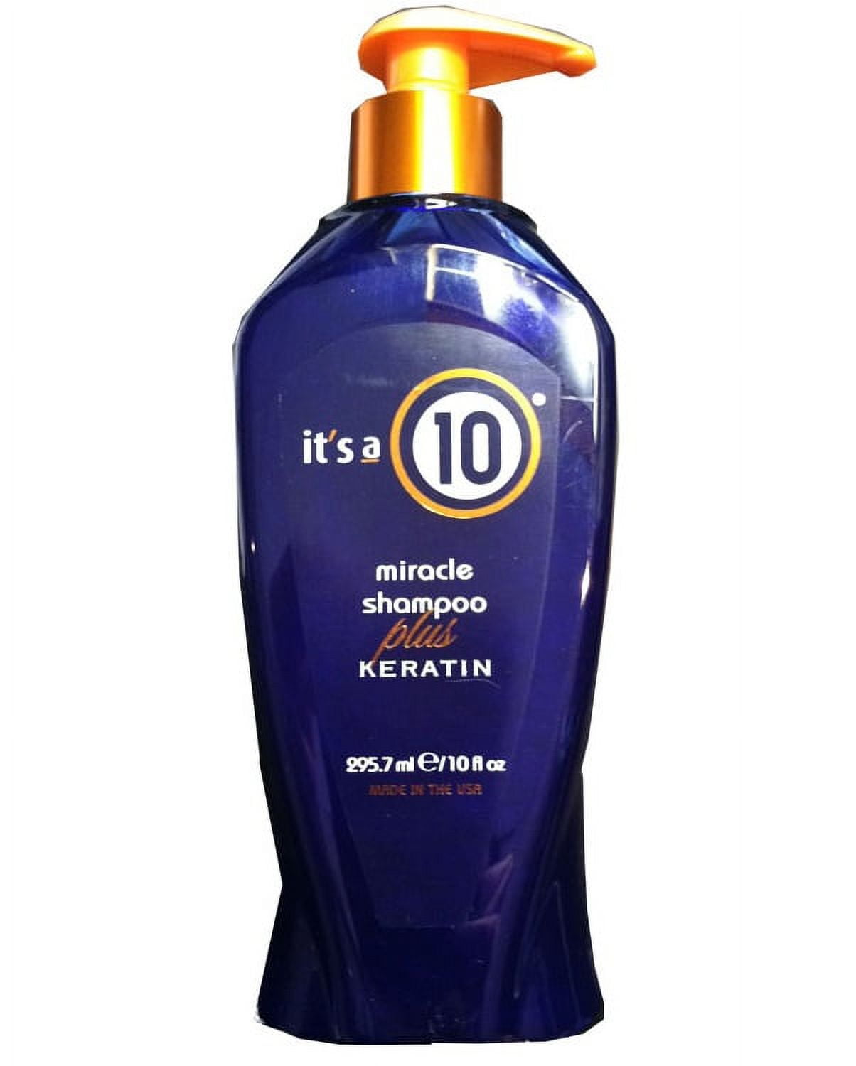 IT'S A 10 MIRACLE DAILY SHAMPOO PLUS KERATIN 10 oz