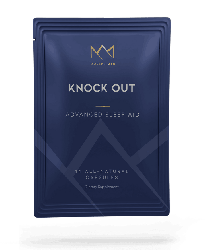 KNOCK OUT by Modern Man, OTC Sleep Aid & Muscle Recovery Repair