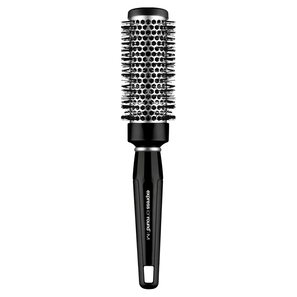Express Ion Aluminum Round Brush Medium