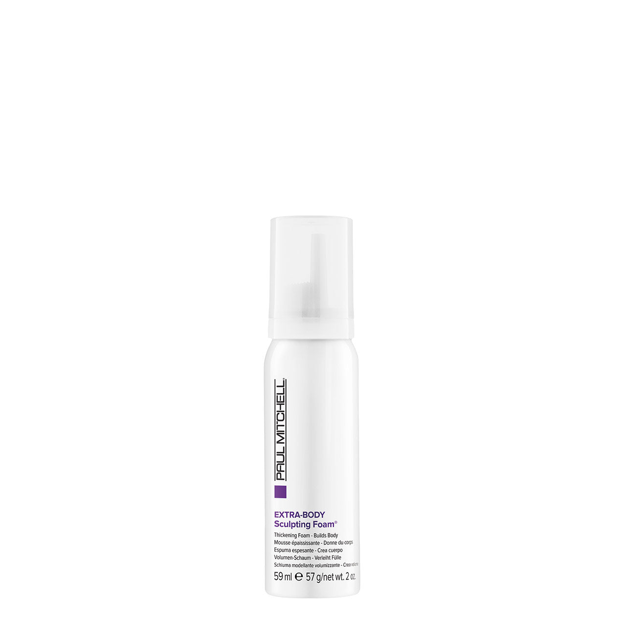 Paul Mitchell Extra-Body Sculpting Foam Thickens and Builds Body for Fine Hair 2 fl oz