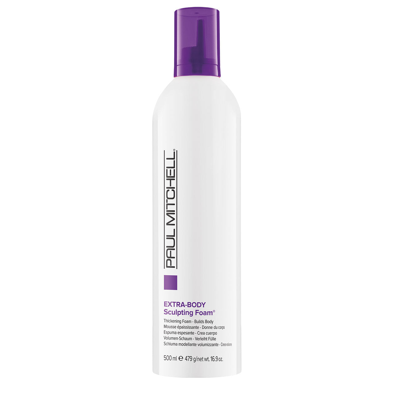 Paul Mitchell Extra-Body Sculpting Foam Thickens and Builds Body for Fine Hair 16.9 fl oz