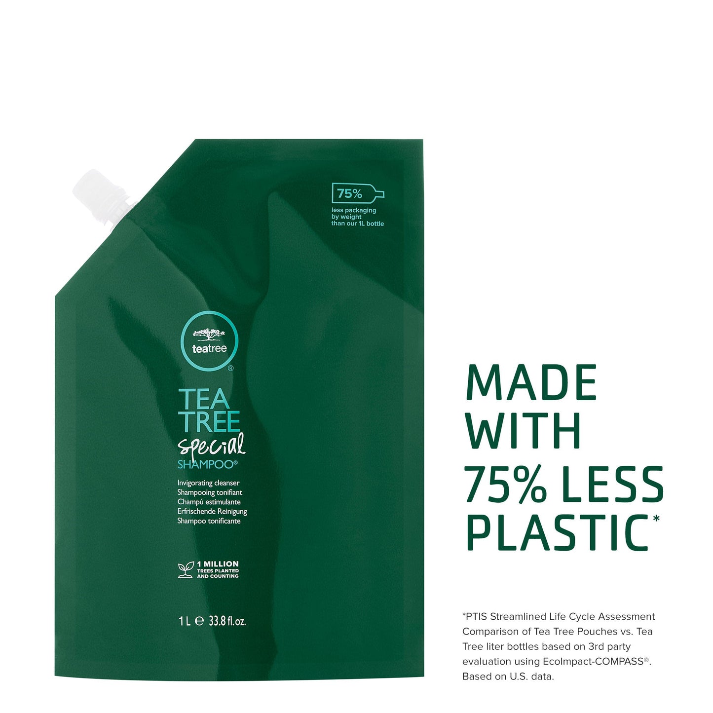 Tea Tree Special Shampoo Refill Pouch 33.8 fl oz