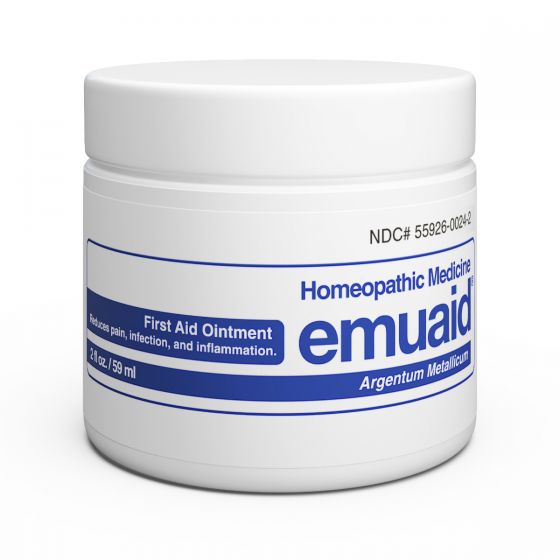 Emuaid Argentum Metallicum First Aid Ointment 2oz