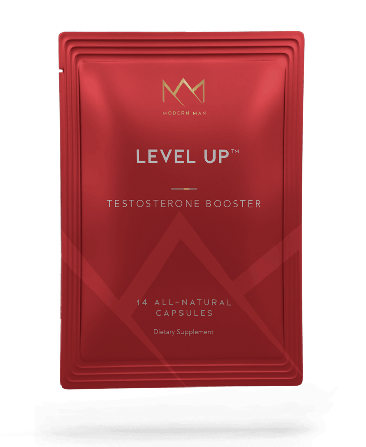 LEVEL UP by Modern Man, Natural Testosterone Booster Supplement