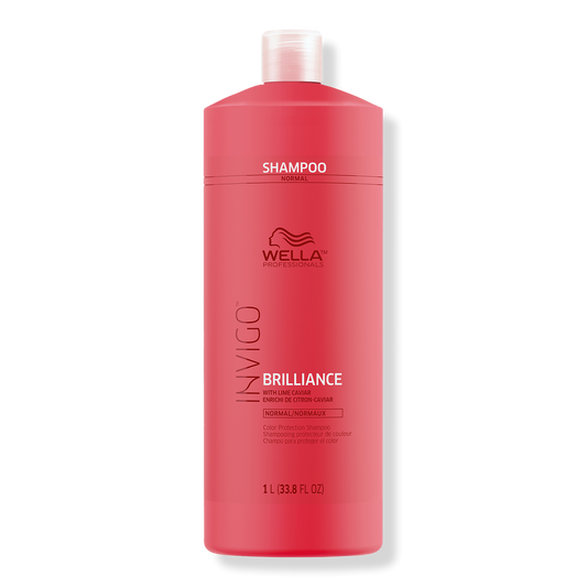 Wella Invigo Brilliance Color Protection Shampoo for Fine & Normal Hair 33.8 fl oz