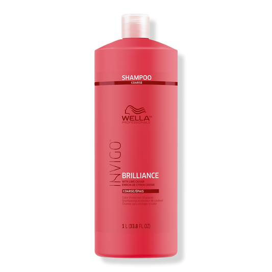 Wella Invigo Brilliance Color Protection Shampoo for Coarse Hair 33.8 fl oz