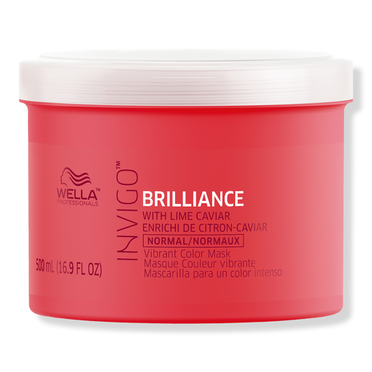 Wella Invigo Brilliance Vibrant Color Mask for Fine & Normal Hair 16 fl oz