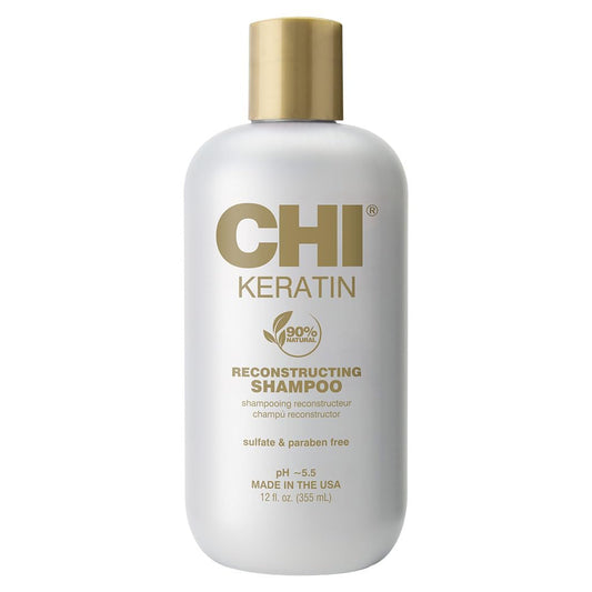 CHI ケラチン リコンストラクティング シャンプー より健康で輝く髪へ 12 fl oz