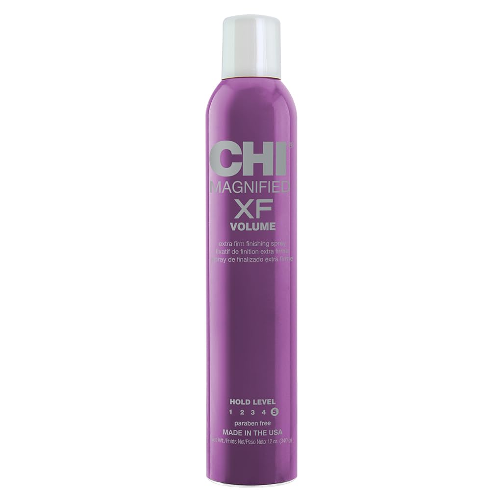 CHI Magnified Volume XF Finishing Hair Spray Extra Firm Hold for Maximum Fullness & Shine 12 fl oz