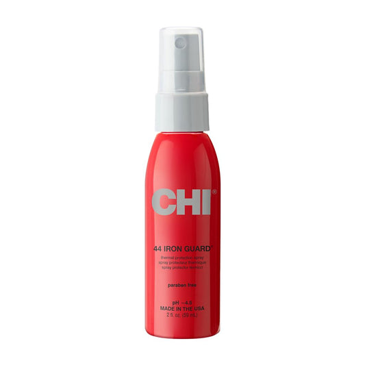 CHI 44 Iron Guard Thermal Protection Spray, Nourishing Formula Resists Heat Damage & Tames Frizz, 2 fl oz