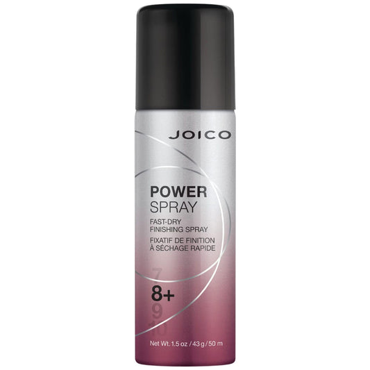 Joico Power Spray Fast Dry Finishing Spray for Most Hair Types Protect Against Heat and Humidity Protect Against Pollution and Harmful UV Paraben and Sulfate Free 72 Hour Hold 1.5 fl oz