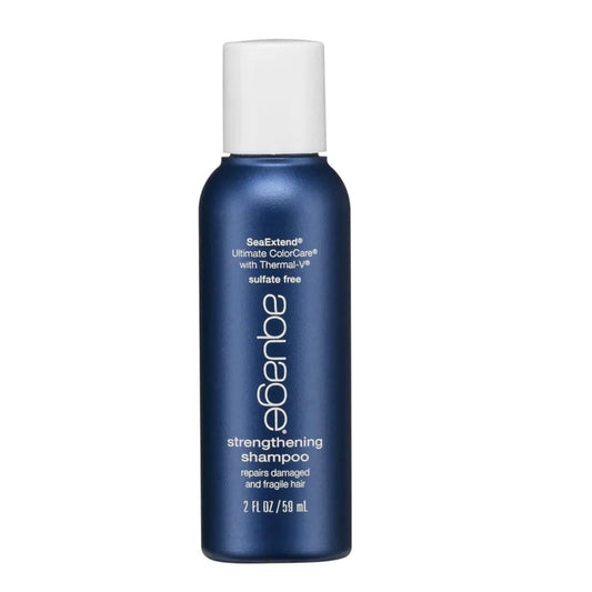 AQUAGE Strengthening Shampoo, Color-Safe & Heat Protective Formula, Travel Size 2 fl oz