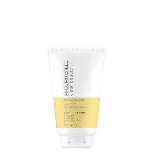 Paul Mitchell Clean Beauty Styling Cream Smooth and Style for All Hair Types 3.4 fl oz