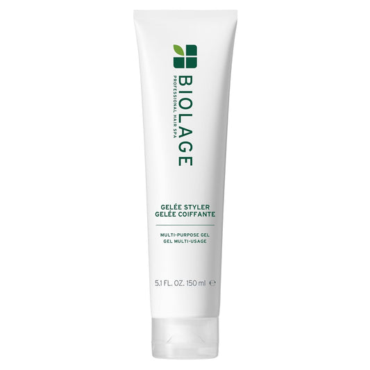 Biolage Styling Gelée Firm Hold, Adds Shine & Controls Frizz Gel Styler for All Hair Types Vegan & Cruelty-Free 5 fl oz