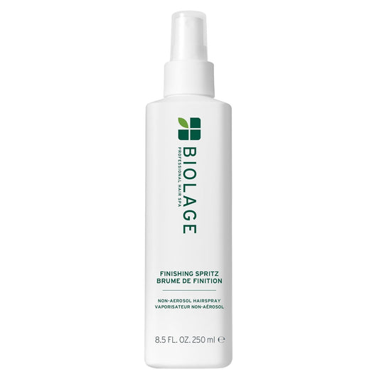 Biolage Finishing Spritz Strong Hold, Quick Dry Non-Aerosol Hairspray Controls Frizz Up to 24 Hours Vegan & Cruelty-Free 8.5 fl oz