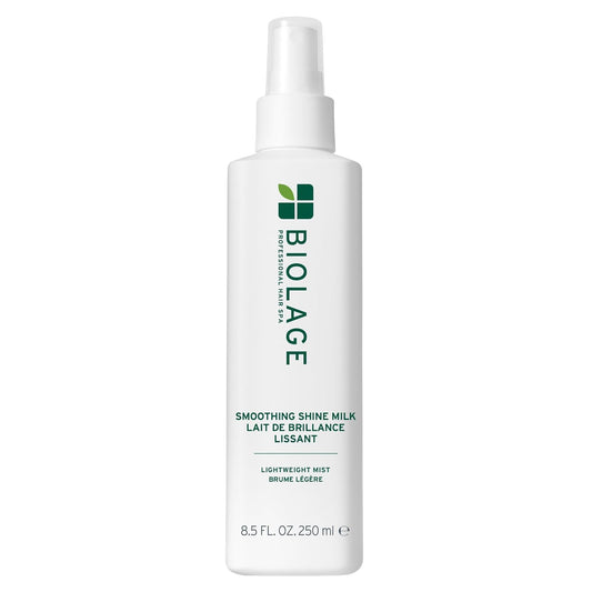 Biolage Smooth Shine Milk Smoothing Hair Milk Adds Shine & Reduces Frizz Lightweight Hold Vegan & Paraben-Free 8.5 fl oz