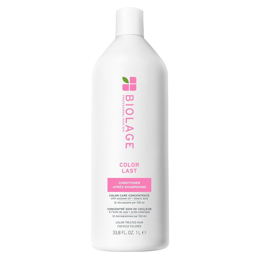 Biolage Color Last Conditioner – For Color-Treated Hair, Nourishes, Hydrates & Preserves Color, Vegan, 33.8 fl oz