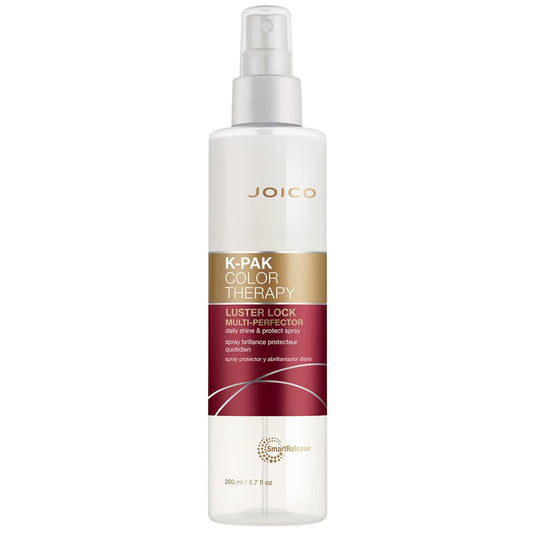 Joico K-PAK Color Therapy Luster Lock Multi-Perfector Daily Shine & Protect Spray For Color-Treated Hair Instantly Detangles & Controls Frizz Boosts Shine With African Maketti & Argan Oil 6.7 fl oz