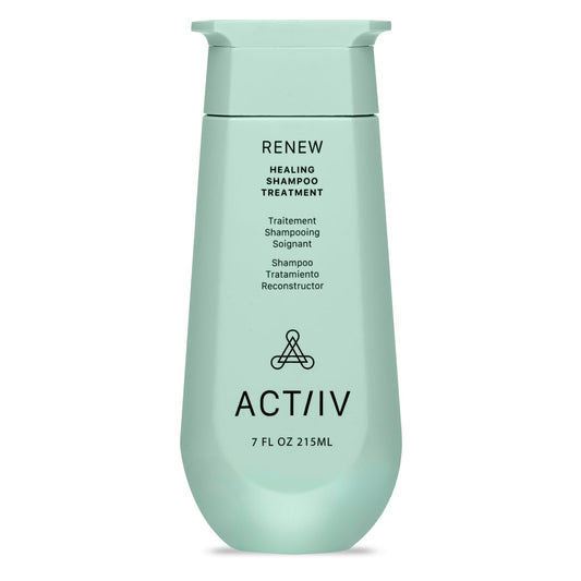 ACTIIV Renew Healing Shampoo Treatment, Plant-Based & Color-Safe, Promotes Scalp Health & Repairs Damaged Hair, Vegan, 7 fl oz